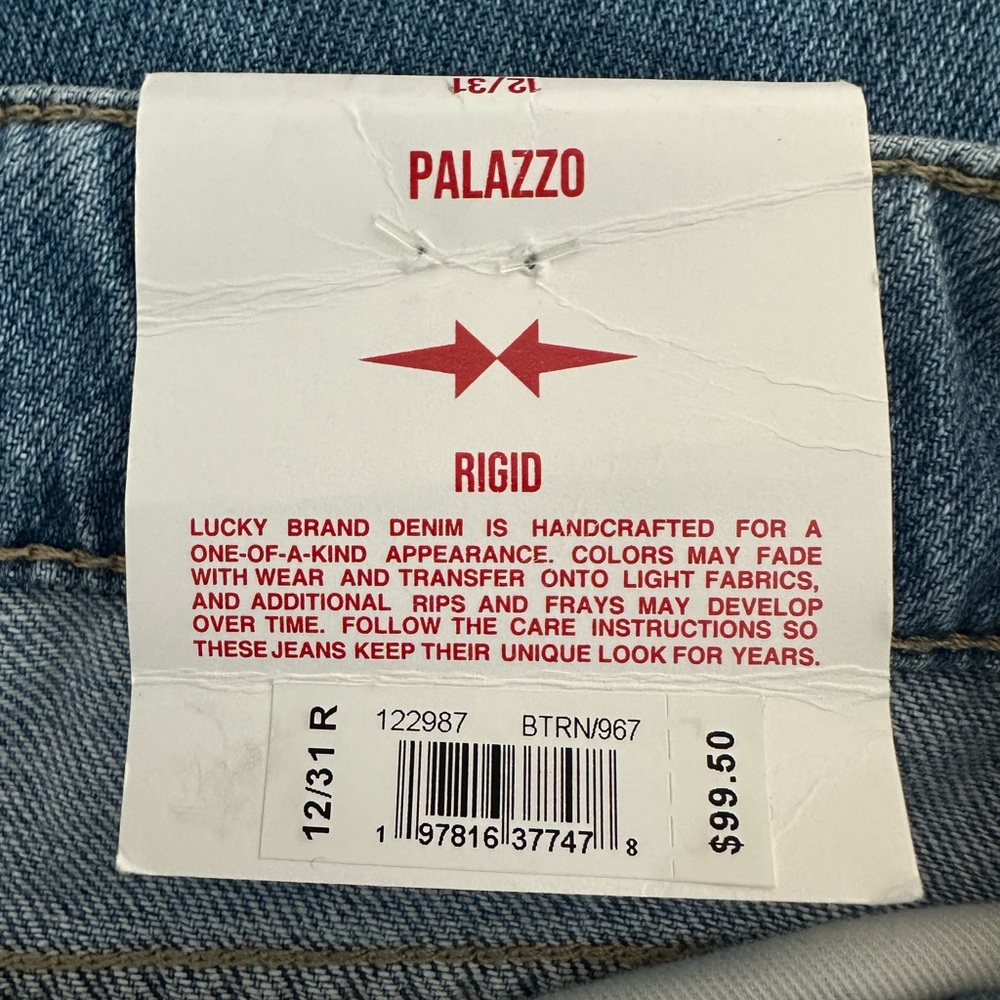 Lucky Brand Blue Flare & Wide Leg Jeans - Picture 4 of 4